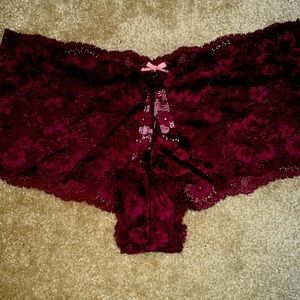 Medium Victoria Secret Cheekster lace panties